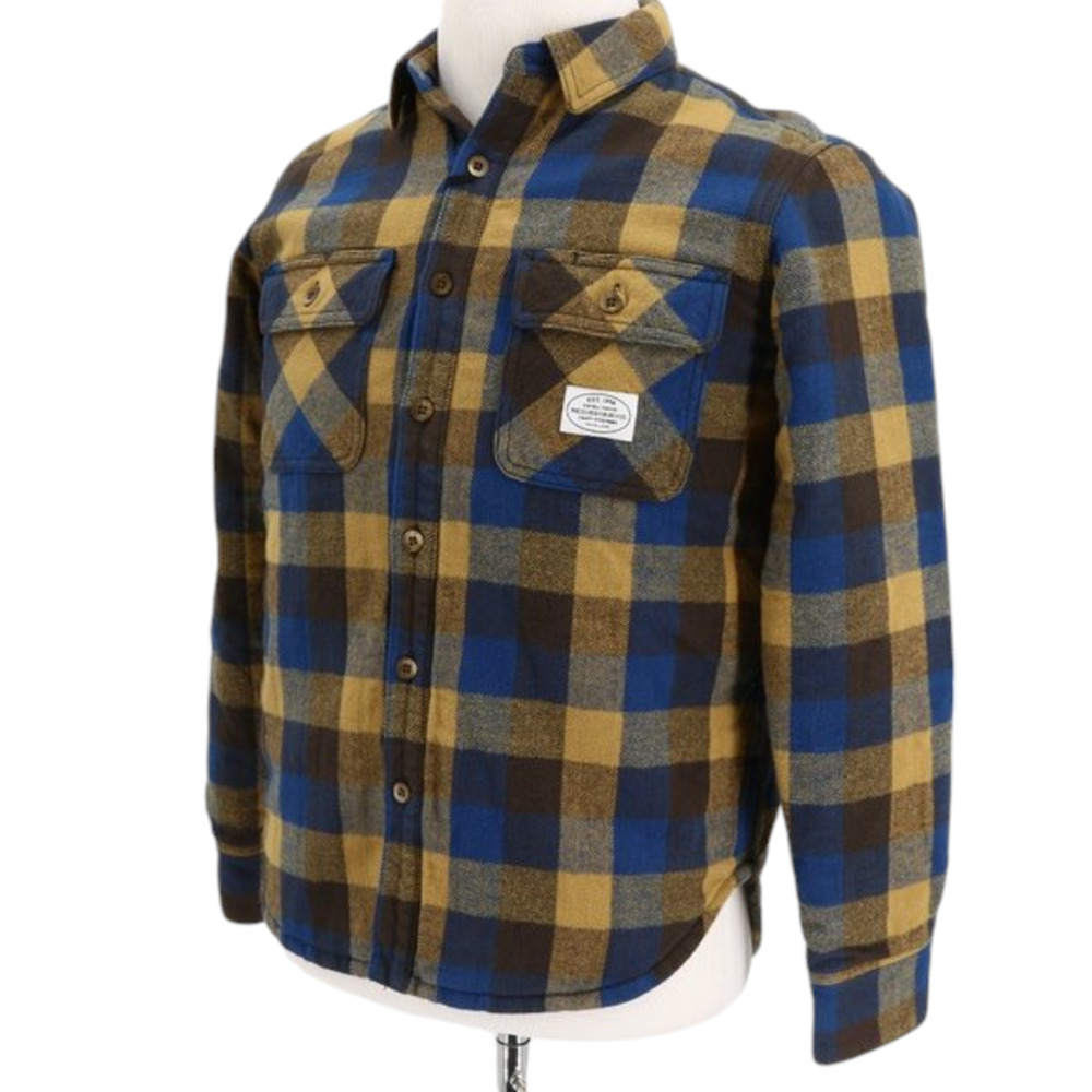 Neighborhood Flannel Cabella Plaid Tartan Men’s C-Shirt Jacket Outwear $696 NWT